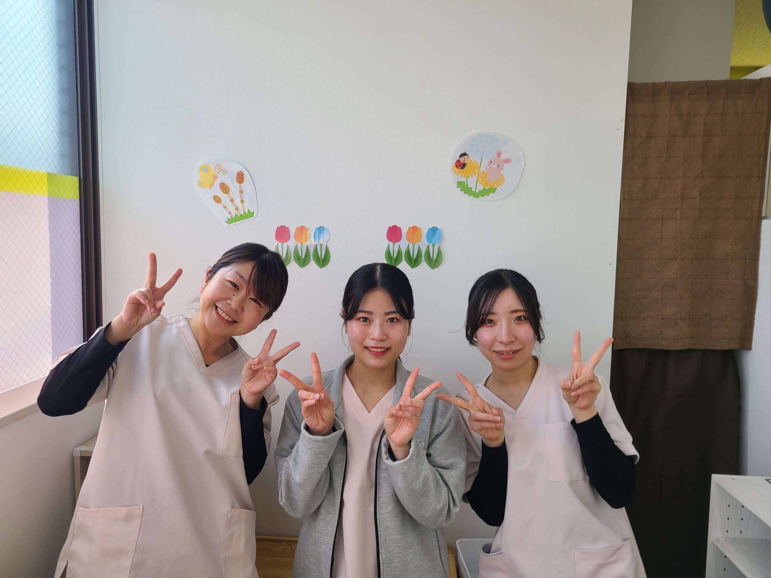 ゆめラボの教室での支援の様子