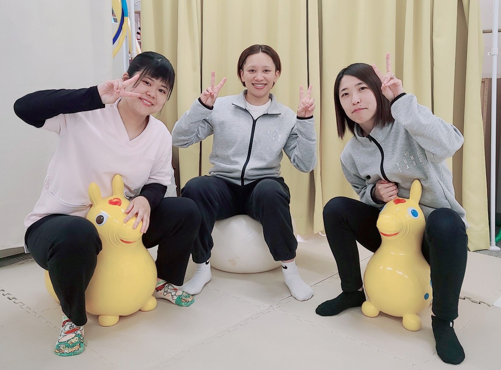ゆめラボ職員のお昼休みのイメージ